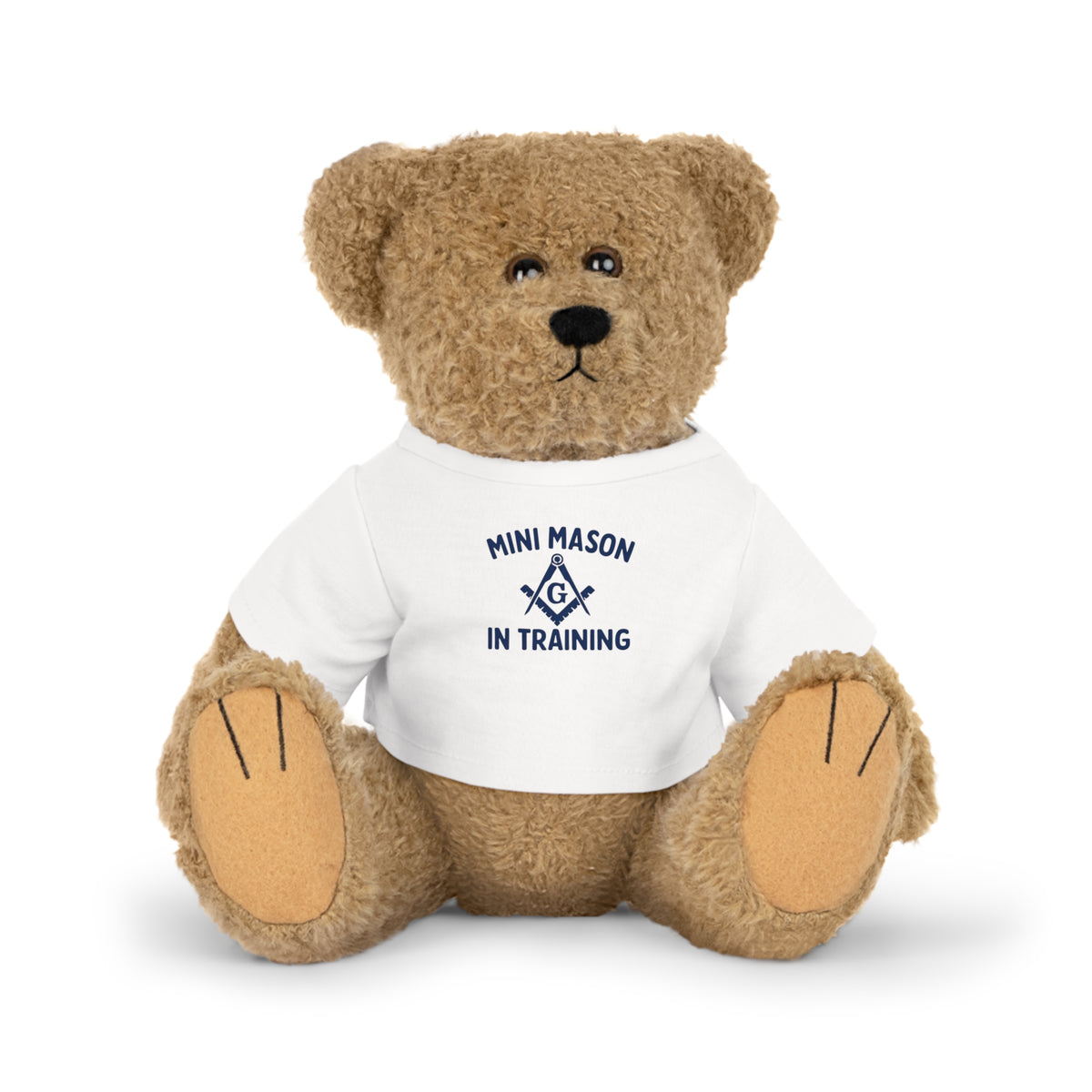 Master Mason Blue Lodge Teddy Bear - Mini Mason In Training 4 Plushies - Bricks Masons