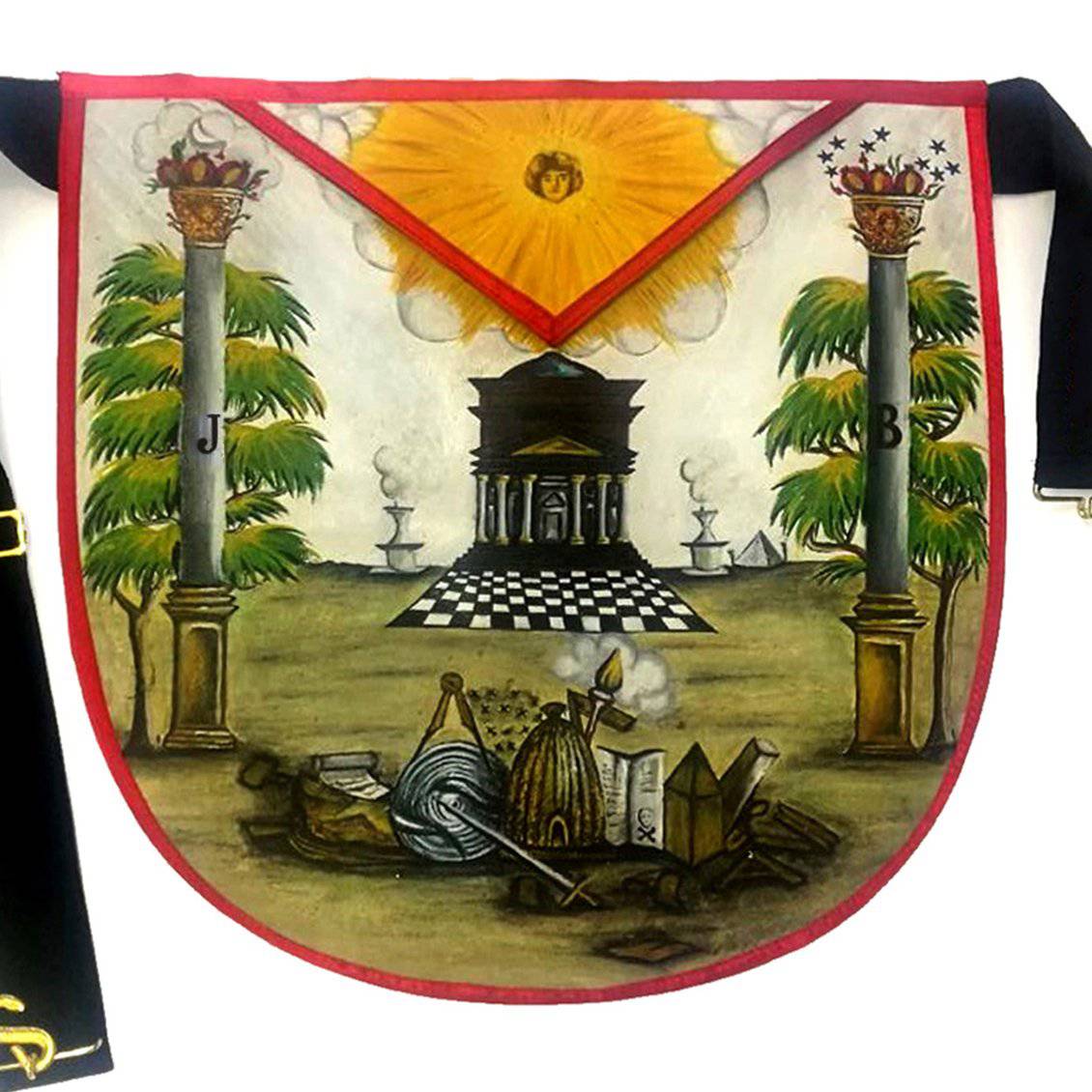 Hand-Painted Apron - Various Sizes - Bricks Masons