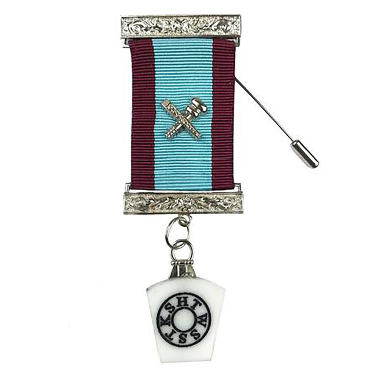 Provincial Mark Breast Jewel - Silver Plated - Bricks Masons