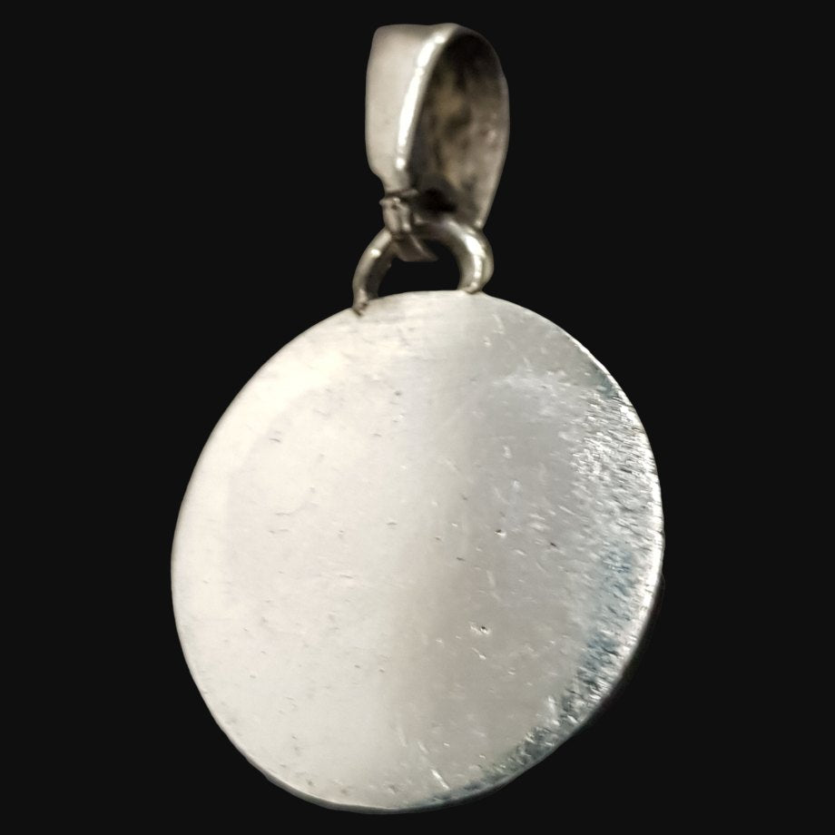 Rastafari Leon Judah Pendant In Silver 1.8 Cm 4.5 Gr Art 1008 - Bricks Masons