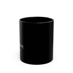 11oz Black Mug - Bricks Masons