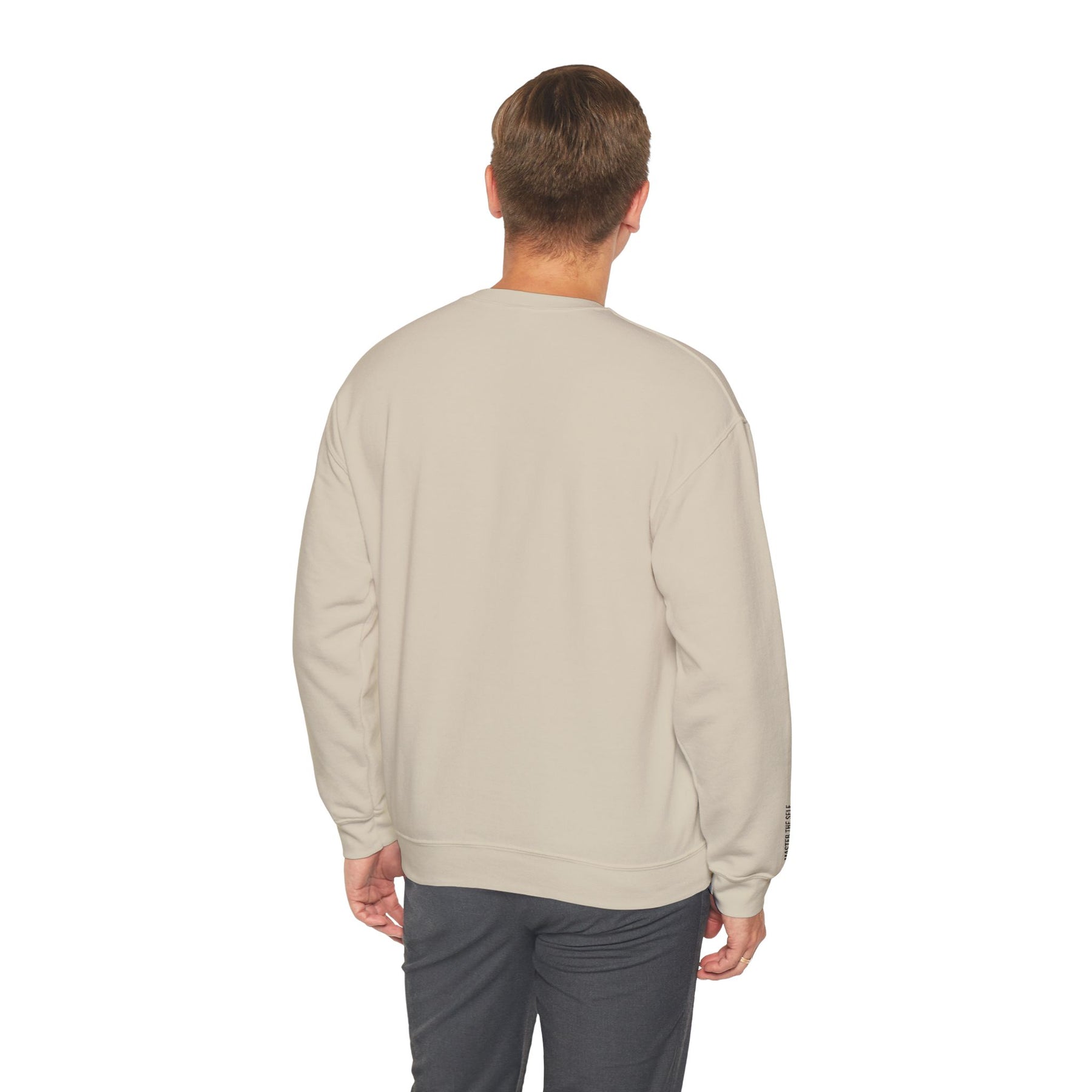 Entered Apprentice Blue Lodge Sweatshirt - Temperance Front & Sleeves Embroidery - Bricks Masons