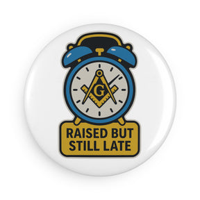 Master Mason Blue Lodge Magnet - Decorative Refrigerator - Bricks Masons