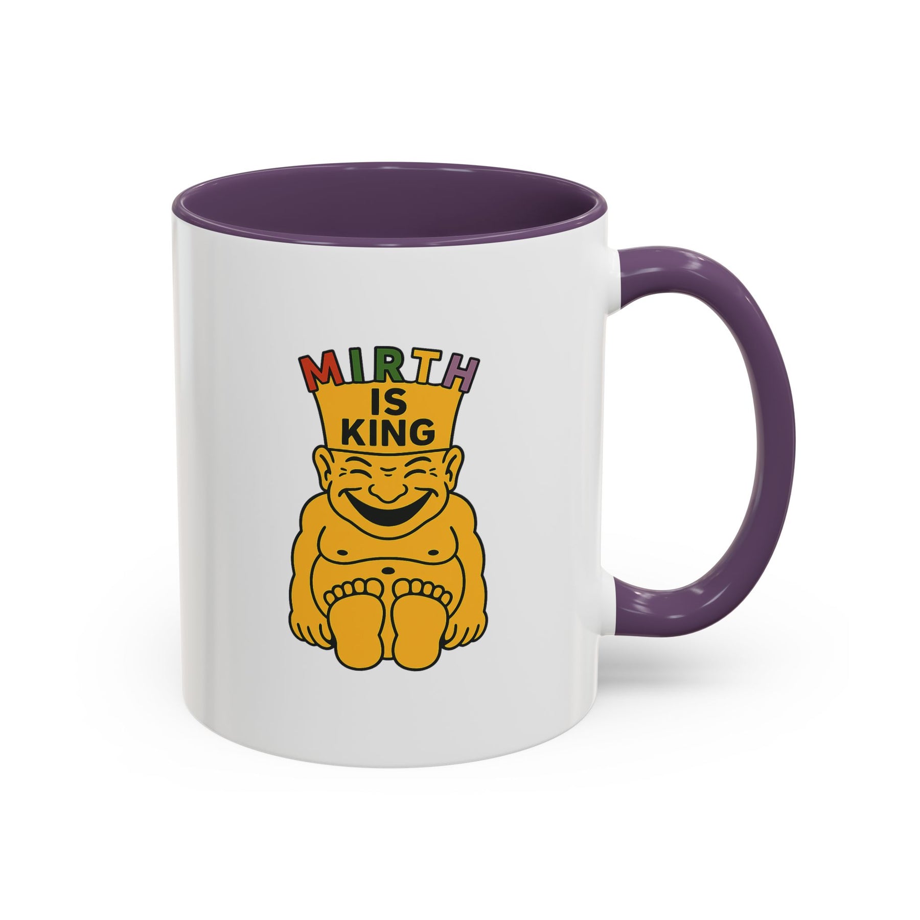 Royal Order of Jesters Mug - Mirth Is King Coffee Mug 11 & 15oz - Bricks Masons