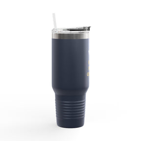 Master Mason Blue Lodge Ringneck Tumbler - Faith Hope & Charity with Square & Compass