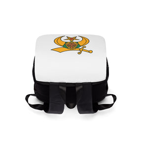 Daughters of Sphinx Backpack - White Resistant Fabric - Bricks Masons