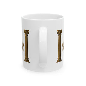 Master Mason Blue Lodge Mug -  (11oz, 15oz) - Bricks Masons
