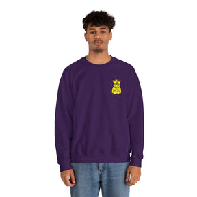Royal Order of Jesters Sweatshirt - Crewneck Embroidered Front Motif - Bricks Masons
