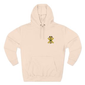 Knights of St. Andrew Hoodie - Three-Panel Fleece Signature Front Detail - Bricks Masons