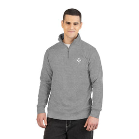 Order Of Malta Sweatshirt - Embroidered White Maltese Cross - Bricks Masons