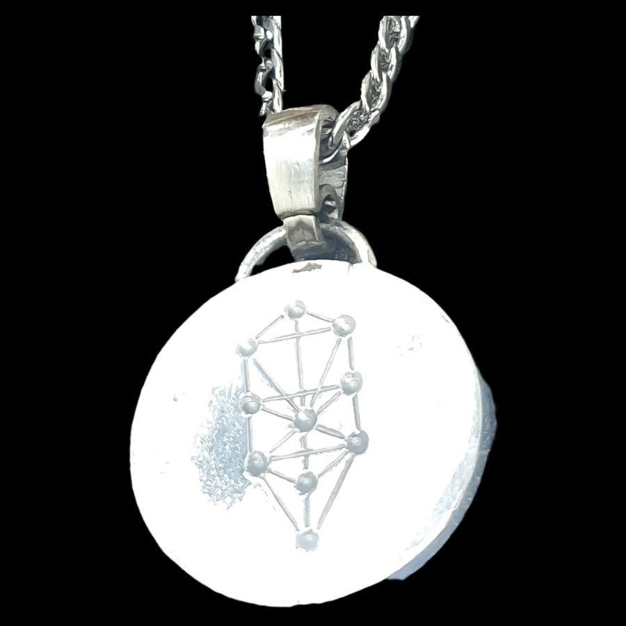 I said Kabbalah SUPPORT AND MONEY Samej Alef Lamed Name of God 45 SEALIAH 2.5 Cm 9 Gr in silver Art 1330 - Bricks Masons
