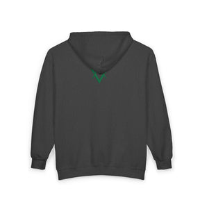 Allied Masonic Degrees Hoodie - Zip Up Jacket with AMD Emblem Embroidery - Bricks Masons