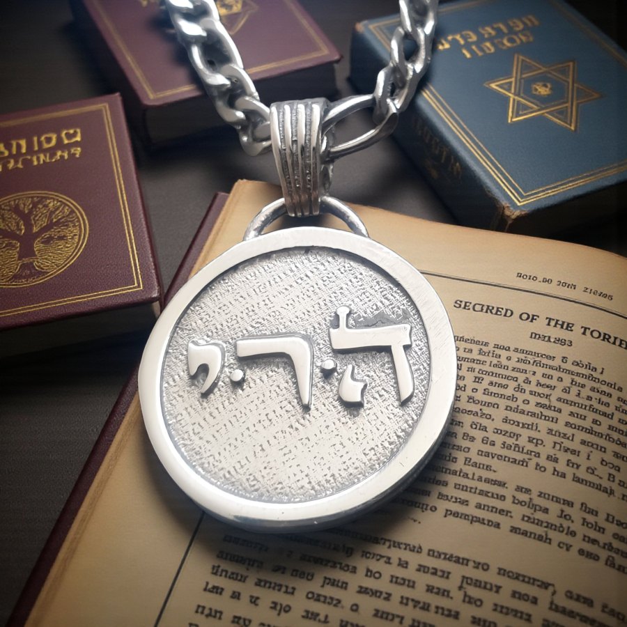 I said Kabbalah LONG-RANGE VISION YOD RESH HEI Name of God 15 HARIEL 2.5 Cm 9 Gr Art 1358 - Bricks Masons
