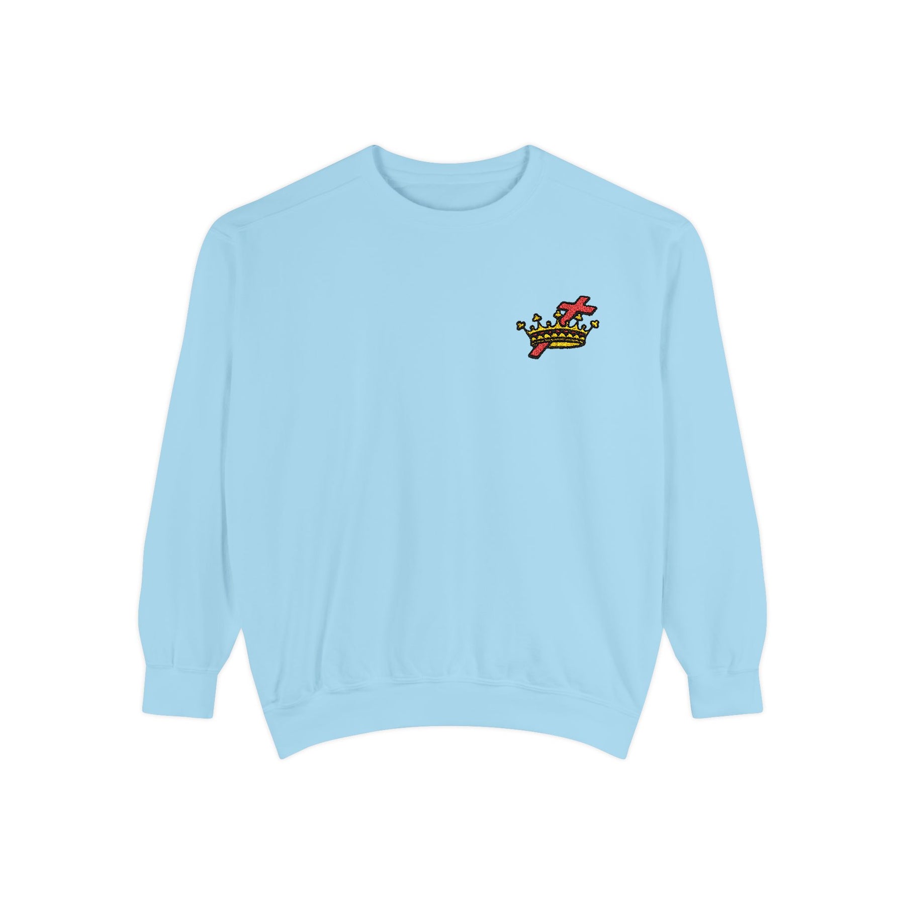 Lady Knights HoTC Sweatshirt - Embroidered Emblem Crewneck Apparel - Bricks Masons