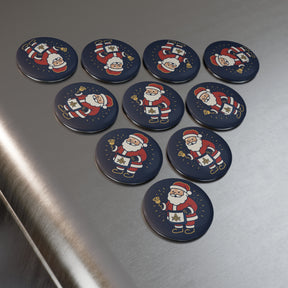 Master Mason Blue Lodge Refrigerator Magnet - Square & Compass G Christmas Decor - Bricks Masons