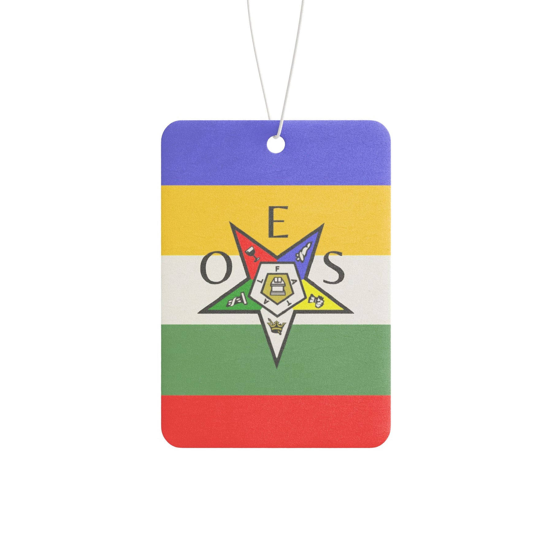 OES Car Air Freshener - Lasting Freshness with Colorful Style - Bricks Masons
