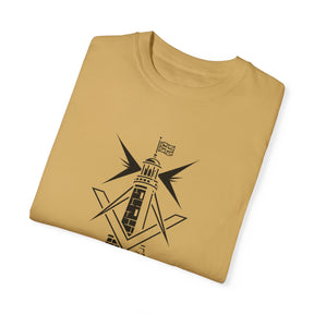 Master Mason Craft T-Shirt - United Kingdom Beacon of Brotherhood - Bricks Masons
