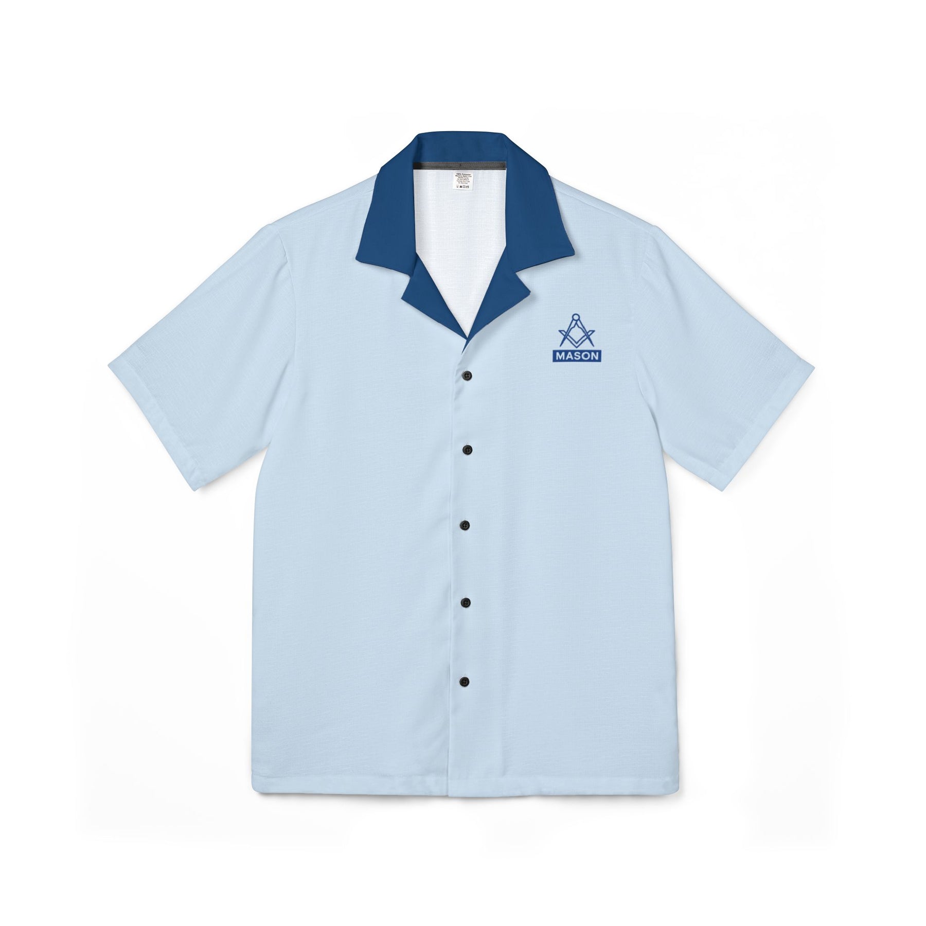 Men's Hawaiian Camp Shirt (AOP) - Bricks Masons