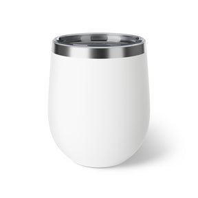 Master Mason Blue Lodge Vacuum Cup - Square & Compass G with J&B Pillars - Bricks Masons