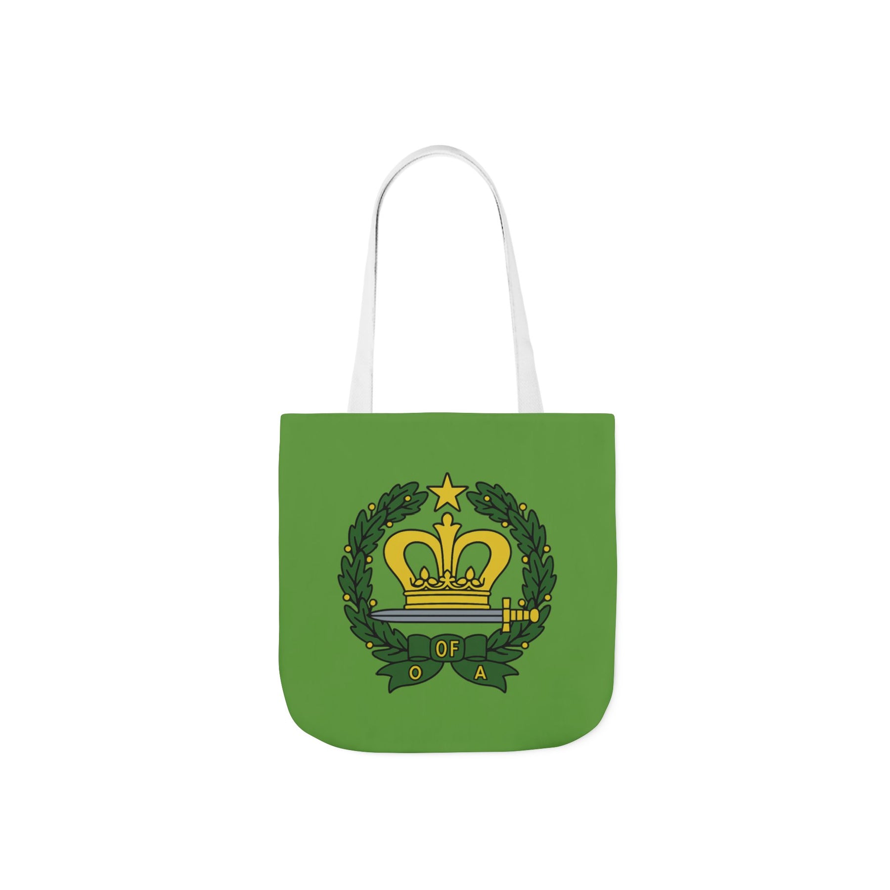 Order of the Amaranth Tote Bag - Green Polyester - Bricks Masons