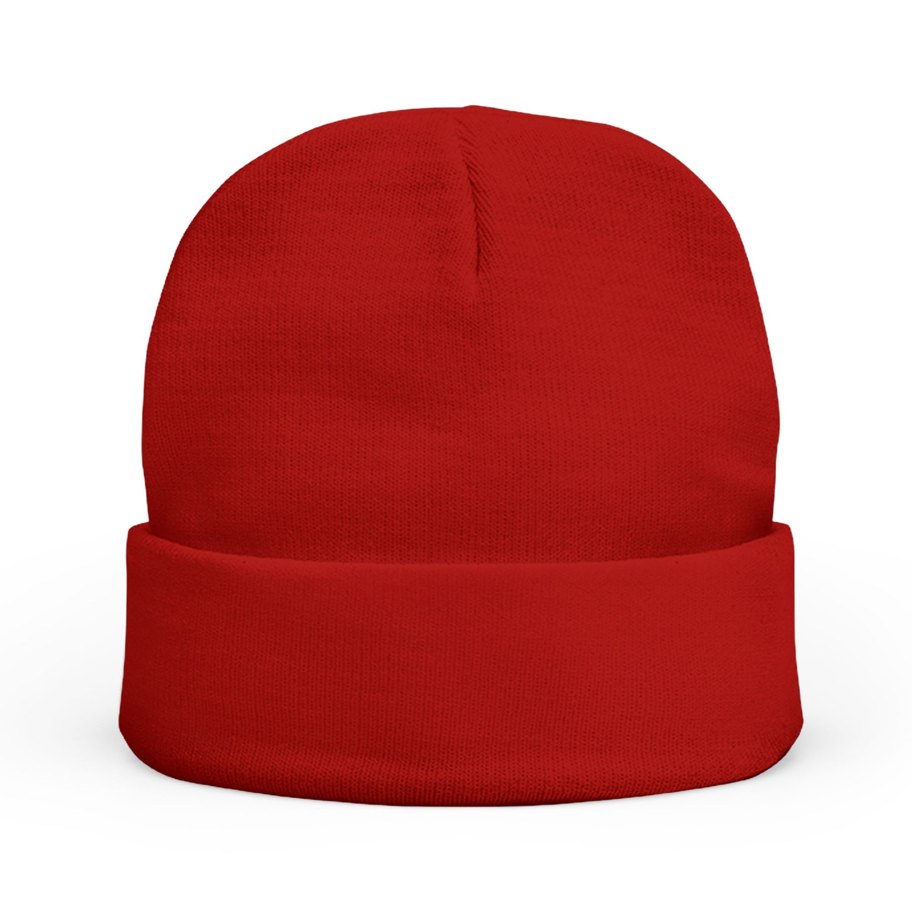 Red Cross of Constantine Beanie - Knit Embroidery Emblem - Bricks Masons