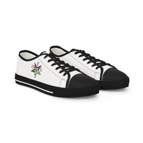 OES Sneaker - Low Top Sneaker Black & White OES Star - Bricks Masons