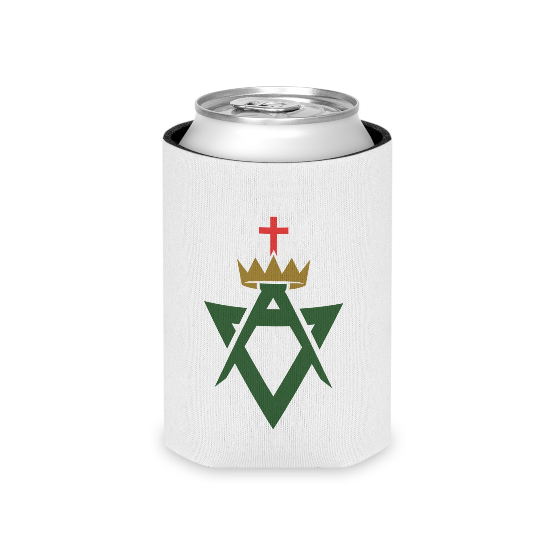 Allied Masonic Degrees Can Cooler - Green & White - Bricks Masons