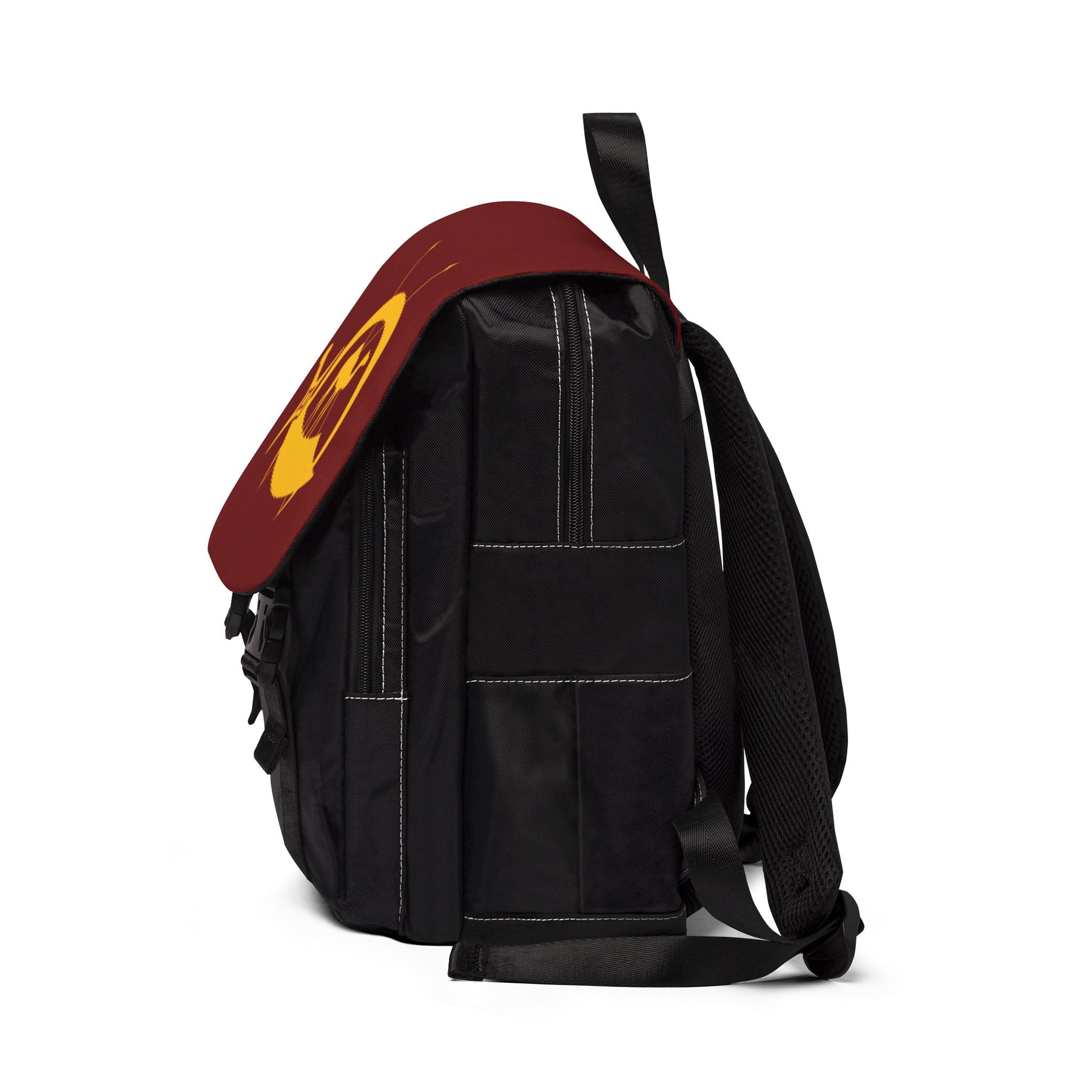 DOKO Backpack - Maroon & Yellow - Bricks Masons