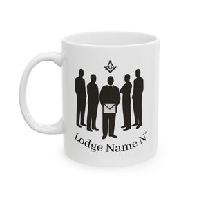 Master Mason Blue Lodge Mug - (11oz, 15oz) - Bricks Masons