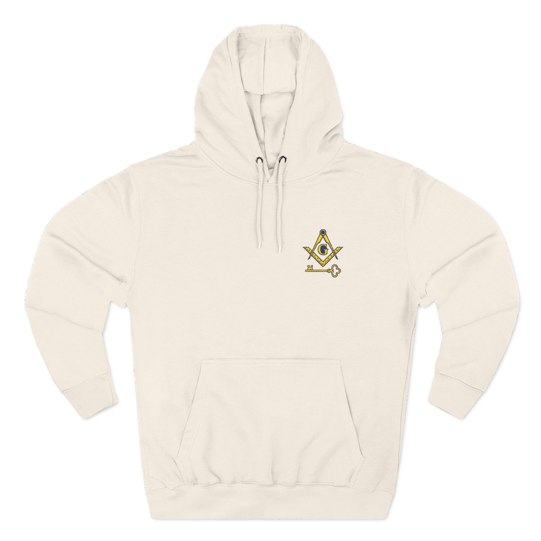 International Masons Hoodie - Front Stitch Design - Bricks Masons