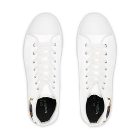 DOI Sneaker - High Top Black & White Sole - Bricks Masons