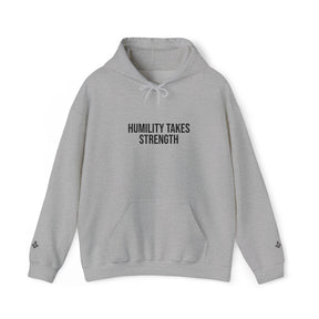 Master Mason Blue Lodge Hoodie - Humility Takes Strength - Bricks Masons