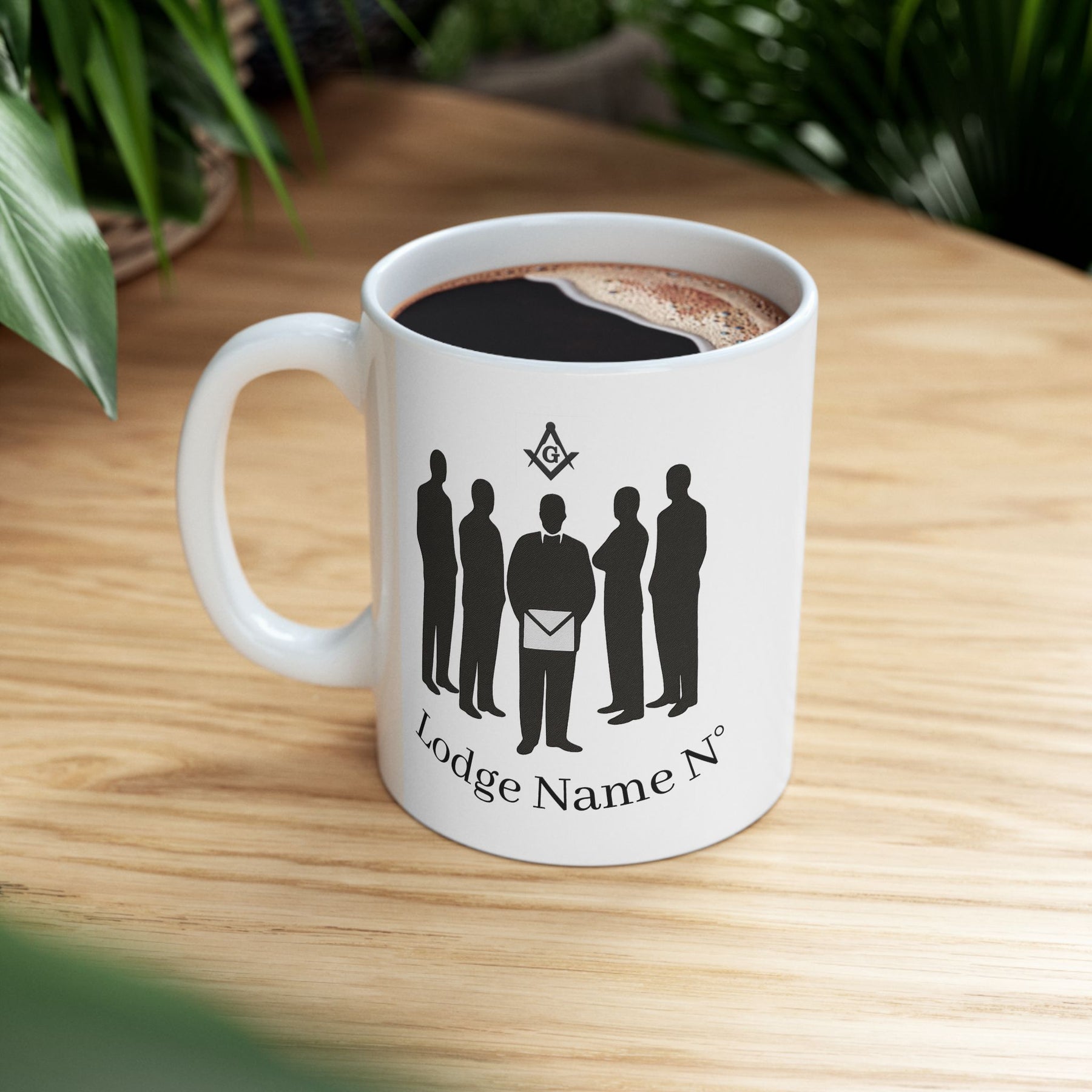 Master Mason Blue Lodge Mug - (11oz, 15oz) - Bricks Masons