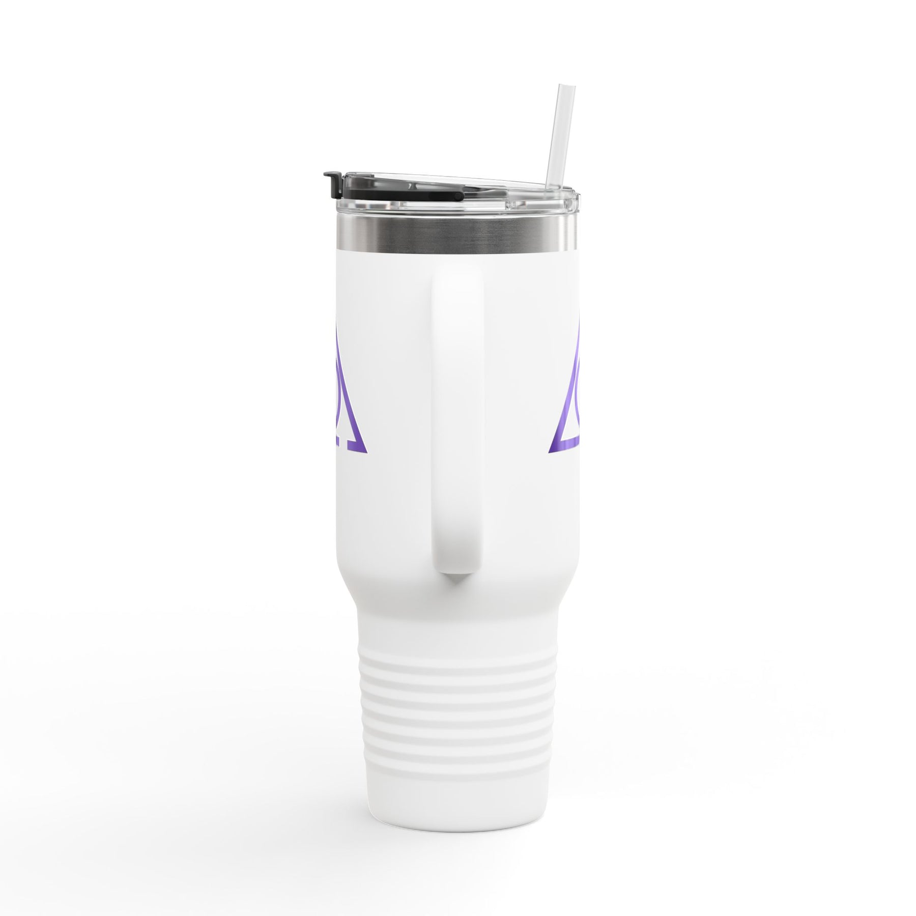 LOCOP Ringneck Tumbler - Purple & White Stainless Steel & Insulated - Bricks Masons