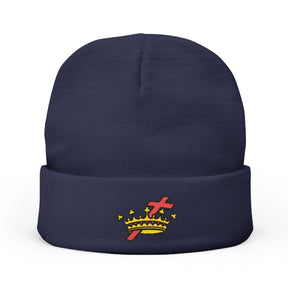 Lady Knights HoTC Beanie - Knit Embroidery Emblem - Bricks Masons