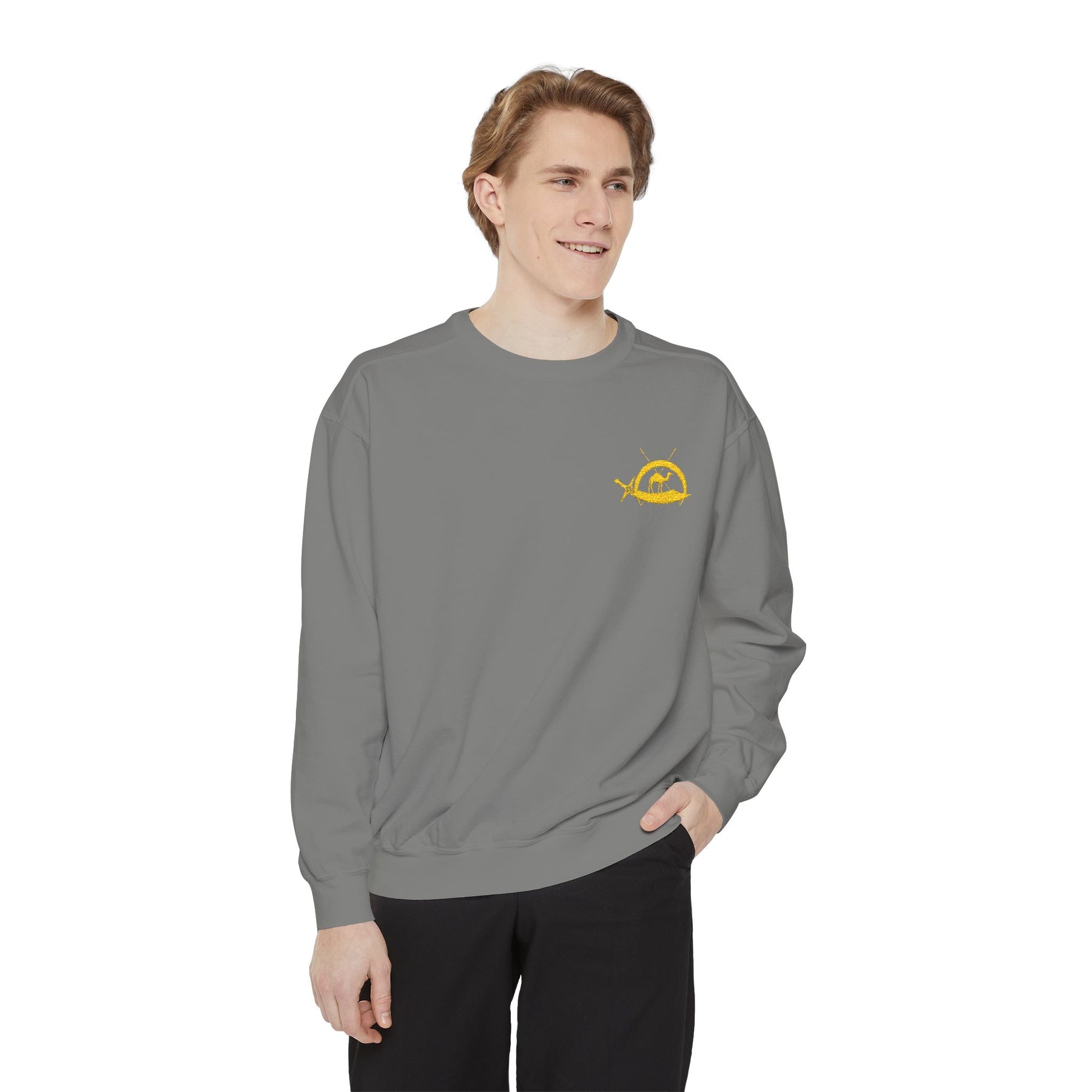 DOKO Sweatshirt - Embroidered Front Emblem - Bricks Masons