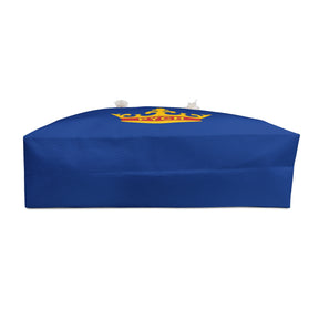 PYCH Travel Bag - Blue Spun Polyester Weekender Bag - Bricks Masons