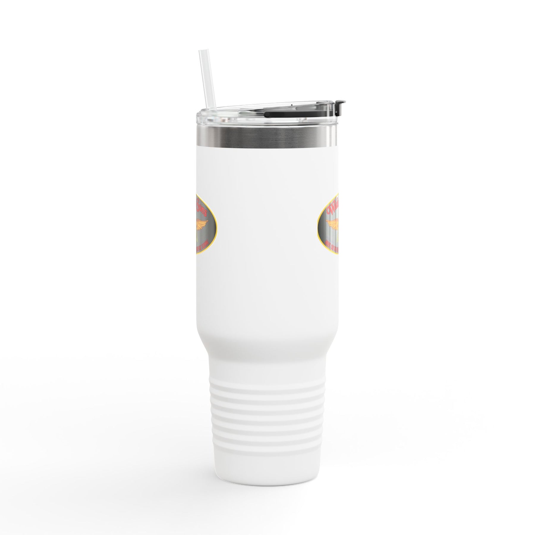 Widows Sons Ringneck Tumbler - Black Stainless Steel & Insulated - Bricks Masons