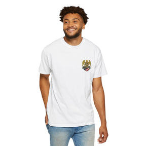 Master Mason Blue Lodge T-Shirt - Veteran Mason Garment-Dyed Tee - Bricks Masons