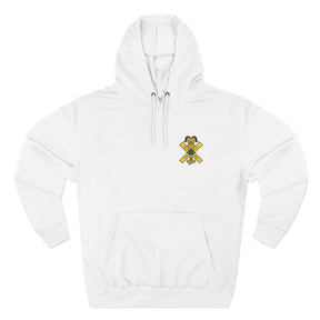 Knights of St. Andrew Hoodie - Three-Panel Fleece Signature Front Detail - Bricks Masons