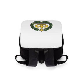 Order of the Amaranth Backpack - White With Vibrant Colors - Bricks Masons