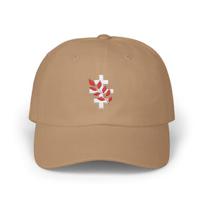 Red Branch of Eri Baseball Cap - Cotton red & White Emblem Various Colors - Bricks Masons