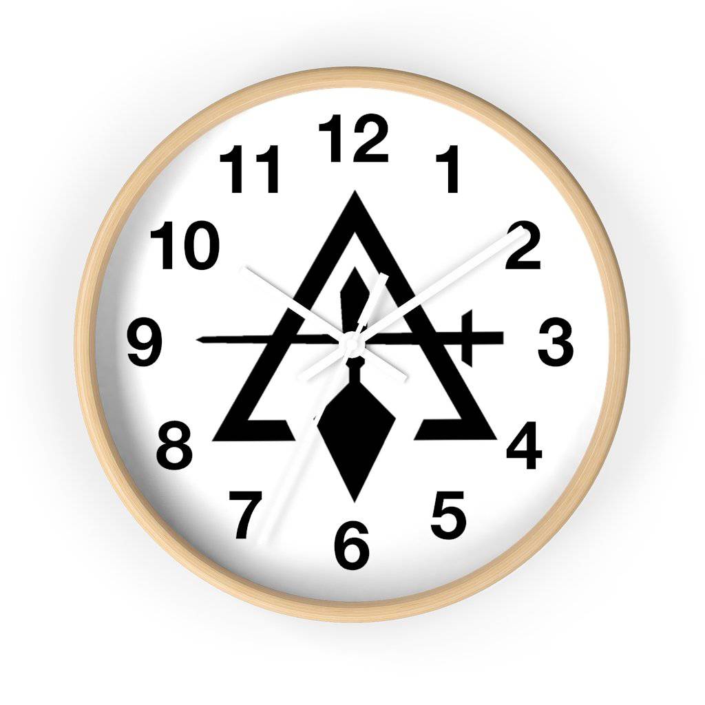 Council Clock - Wooden Frame