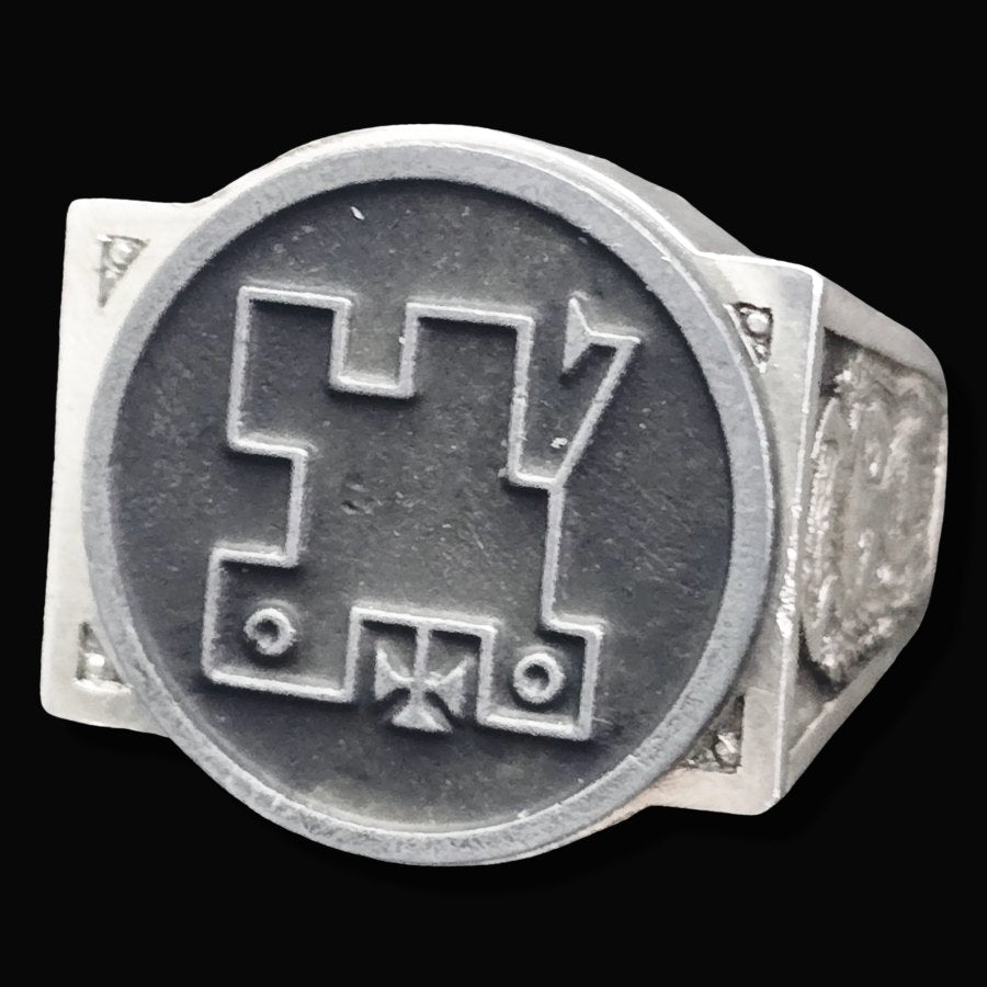 Ancient Israel Ring - Key of Solomon COUNT ALPHAS - Bricks Masons