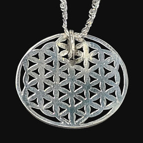 Kabbalah Flower of Life Pendant in Silver 4 cm 13 g Art 189 - Bricks Masons