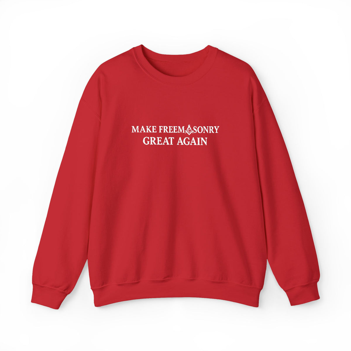 Master Mason Blue Lodge Sweatshirt - Make Freemasonry Great Again - Bricks Masons