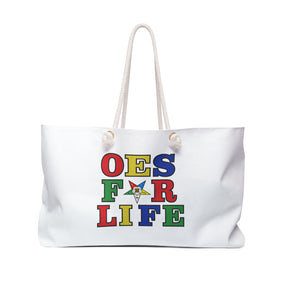 OES Travel Bag - OES For Life Spun Polyester Weekender Bag - Bricks Masons