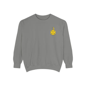 Knights of Constantinople Sweatshirt - Left Chest Embroidered Badge - Bricks Masons