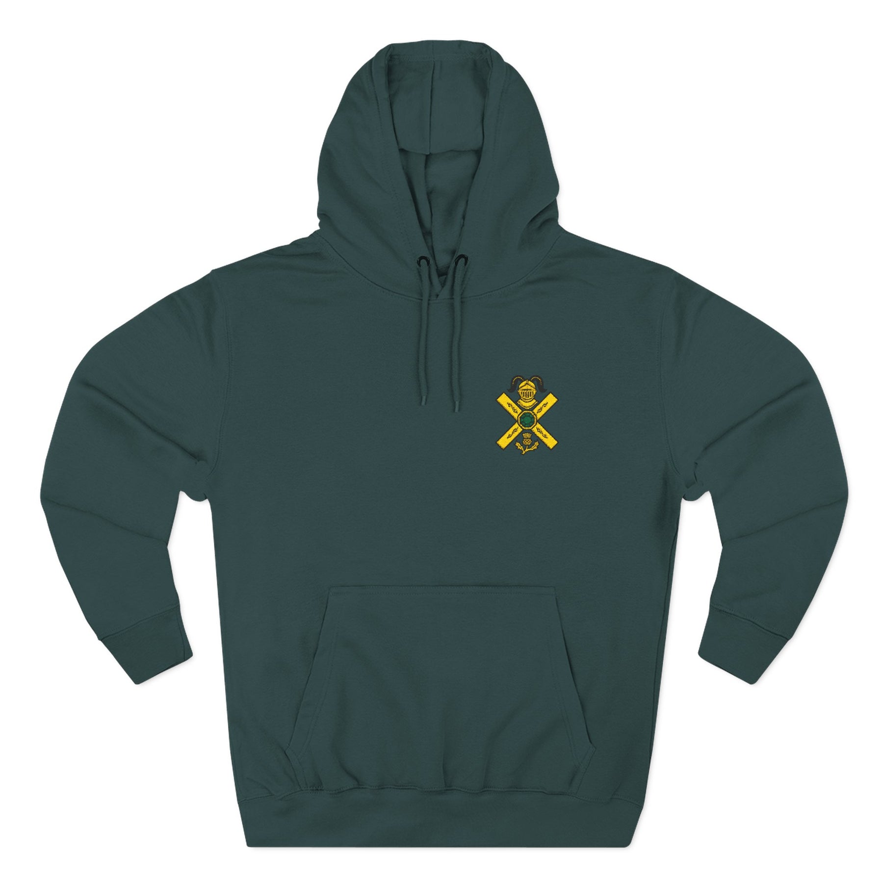 Knights of St. Andrew Hoodie - Three-Panel Fleece Signature Front Detail - Bricks Masons