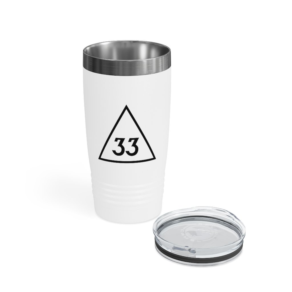 33rd Degree Scottish Rite Ringneck Tumbler - Various Colors - Bricks Masons